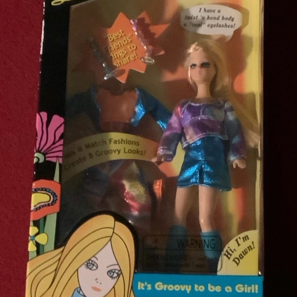 2001 Checkerboard Toys Fab Fashion Fun The Original Dawn Doll NRFB. - Picture 4 of 4